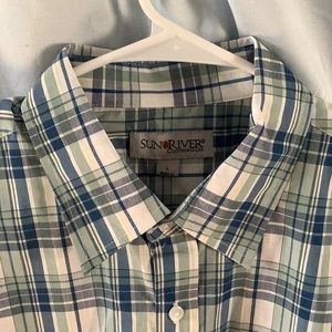 Sun River Clothing, short sleeve casual shirt